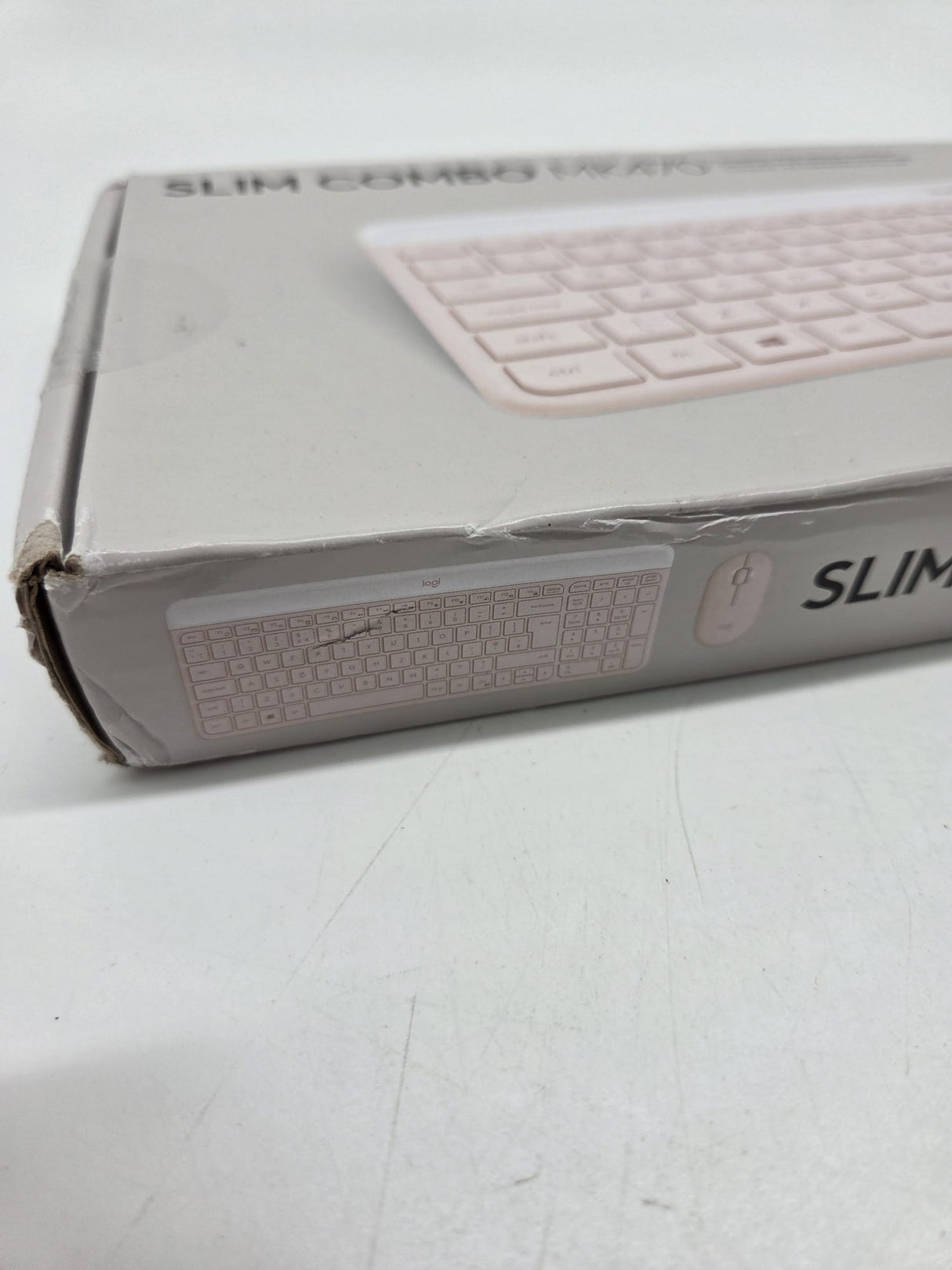 🎀 Logitech MK470 Slim Combo | Rosa (B-Ware)