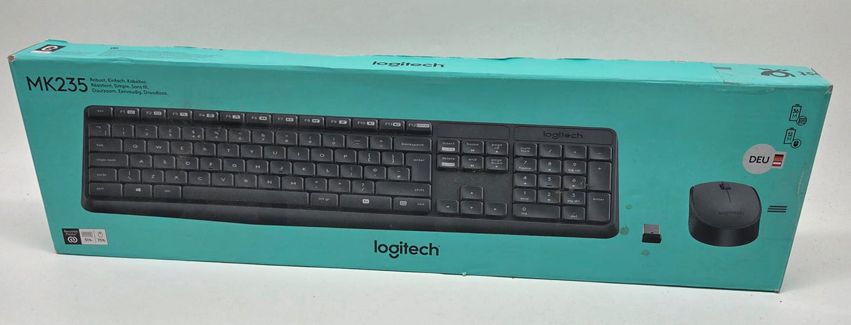 ⌨️🖱 Logitech MK235 Wireless Kombo | DE-Layout (B-Ware)