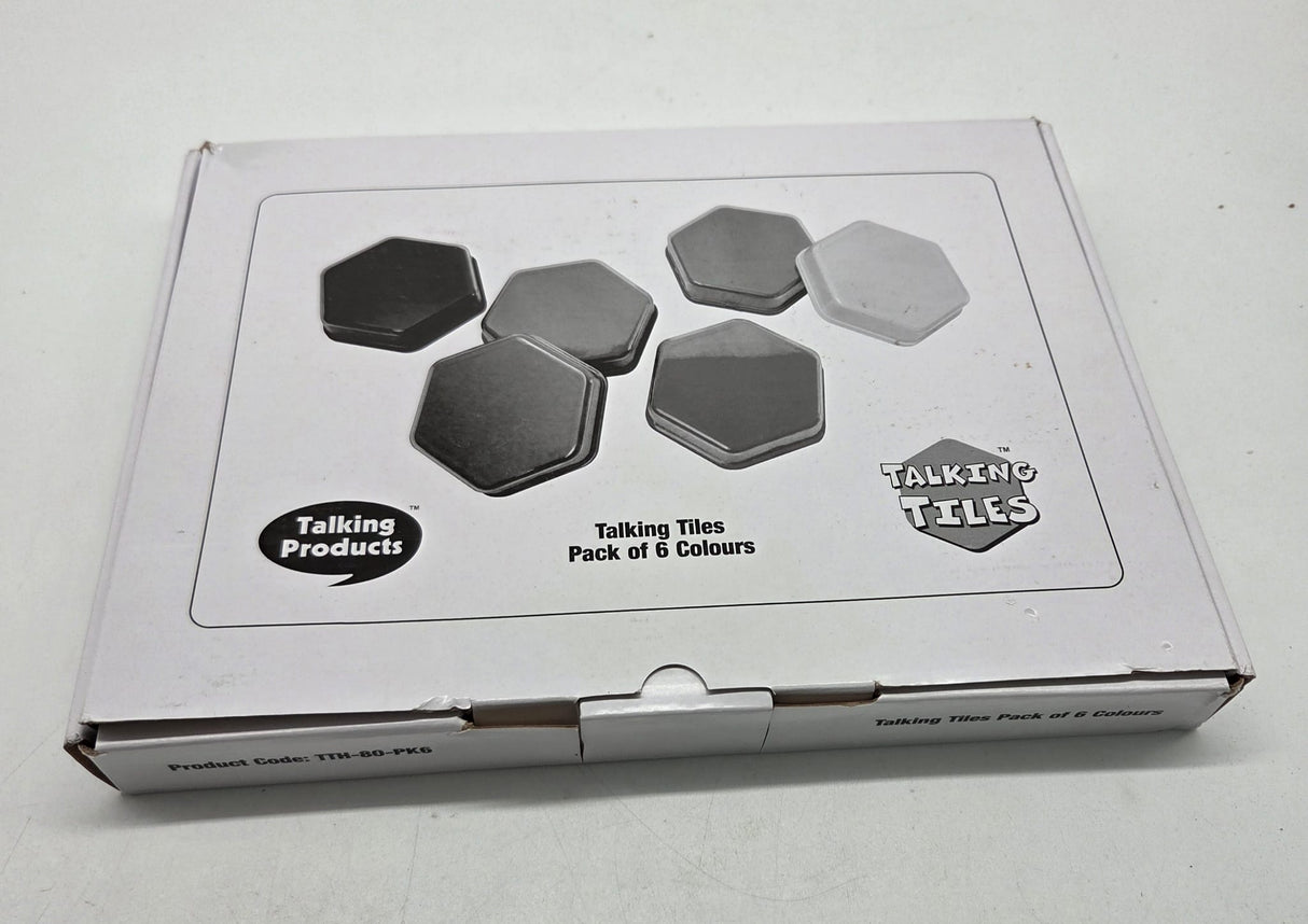 Talking Products – Talking Tiles Diktiergeräte (6er-Pack, 80 Sek. Aufnahme)