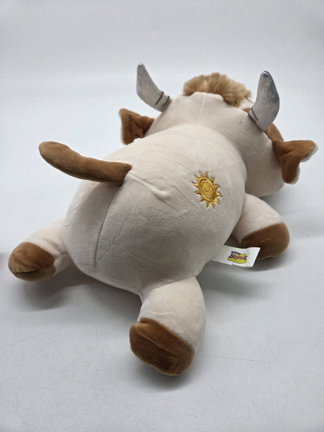 Onsoyours Kuscheltier – Highland Cow „Amber“ (White, 12")