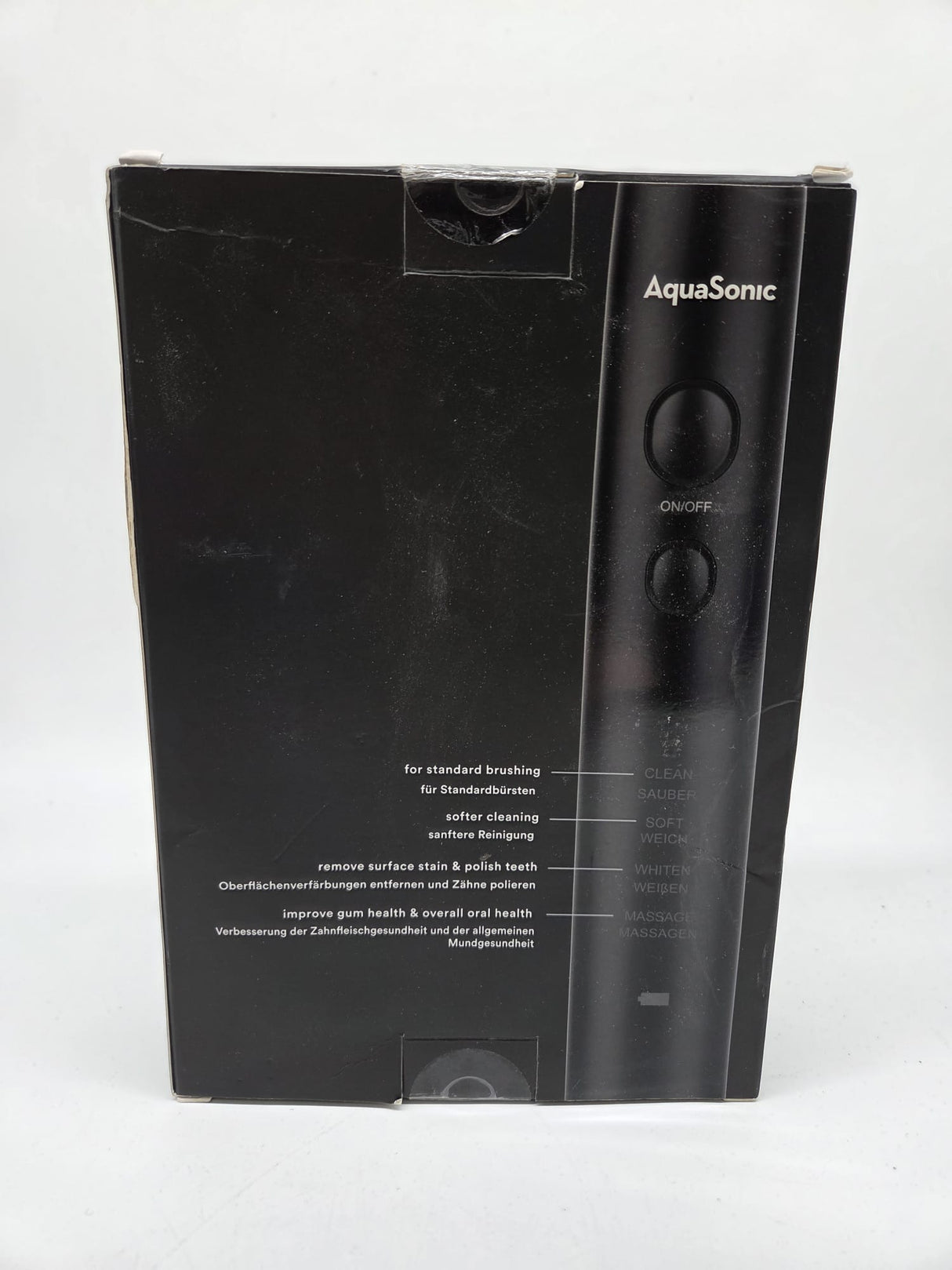 Aquasonic Black Series Ultra Whitening Toothbrush (B-Ware)