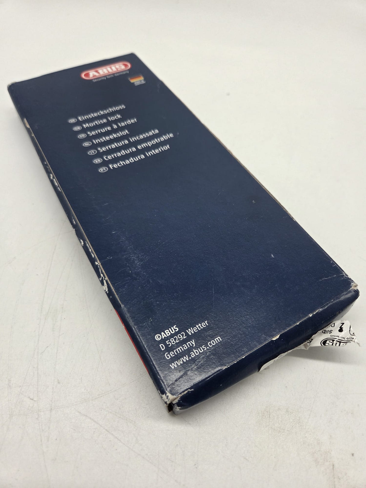 Abus ES BB L S 55/72/20 – Einsteckschloss für Zimmertüren, silber (B-Ware)