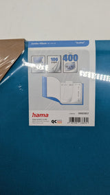 📸 Hama Fotoalbum 30×30 cm – Stoffeinband Leinen, Türkis - B-Ware