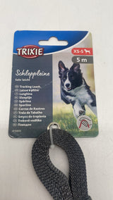 🐕 TRIXIE Schleppleine XS–S – 5 m, extra leicht, Grafit, neu