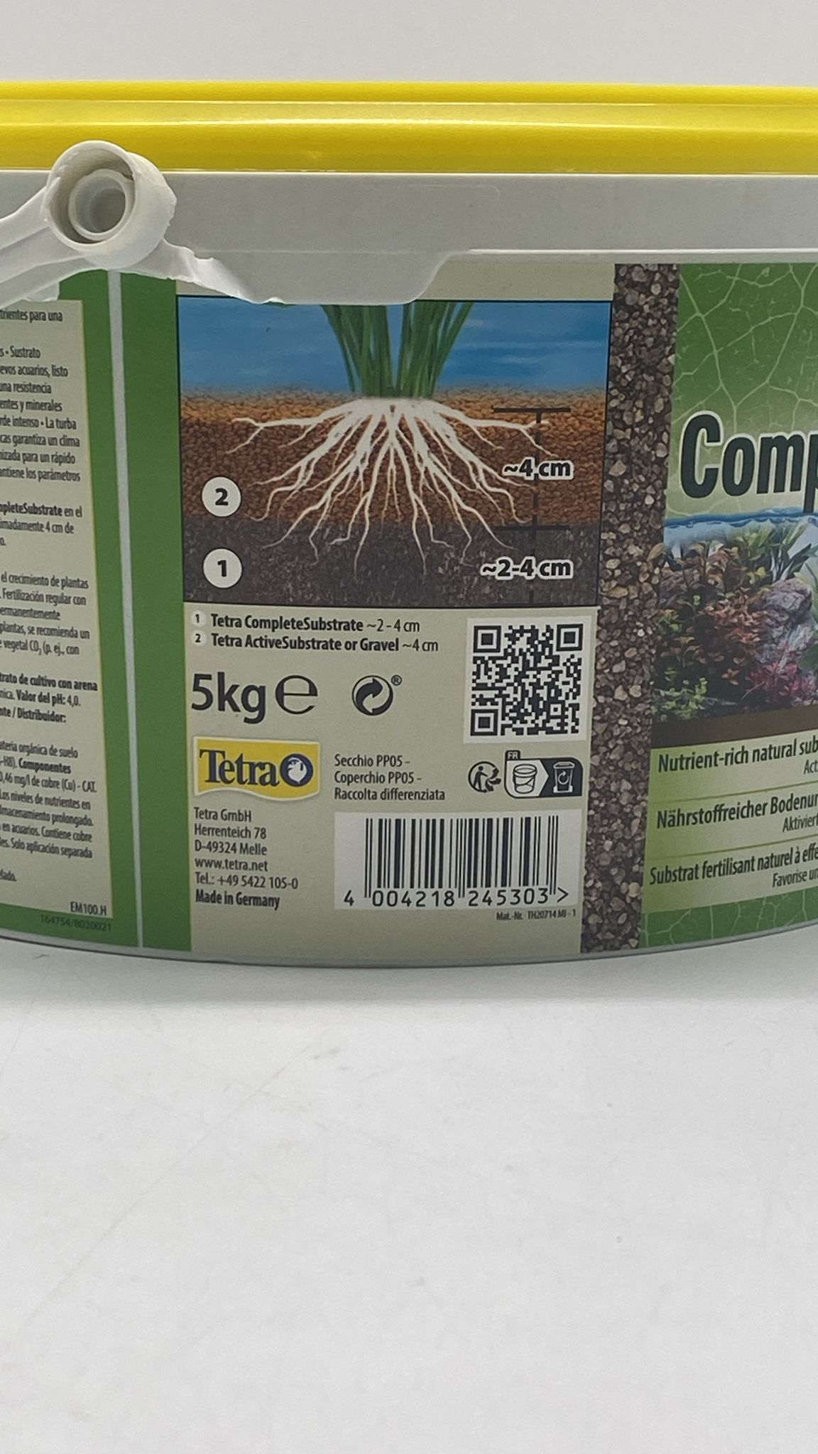 🌿 Tetra Complete Substrate 5 kg – Bodengrund mit Langzeitdünger, neu