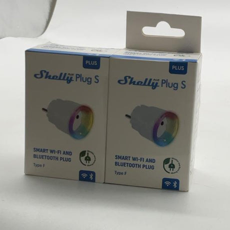 🔌 Shelly Plus Plug S – Weiß- B-Ware
