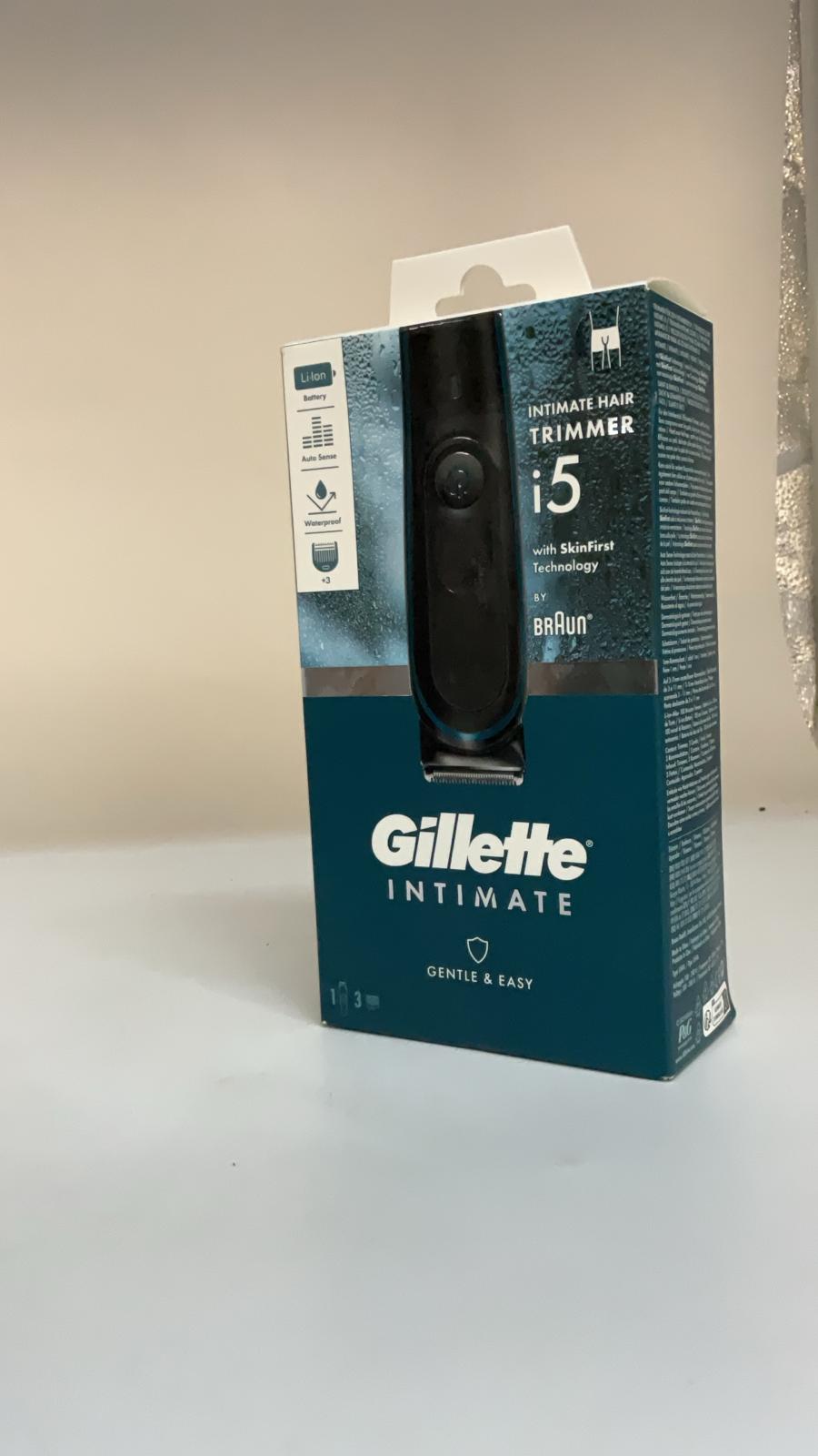 🪒 Gillette Intimate – Elektrischer Trimmer- B-Ware