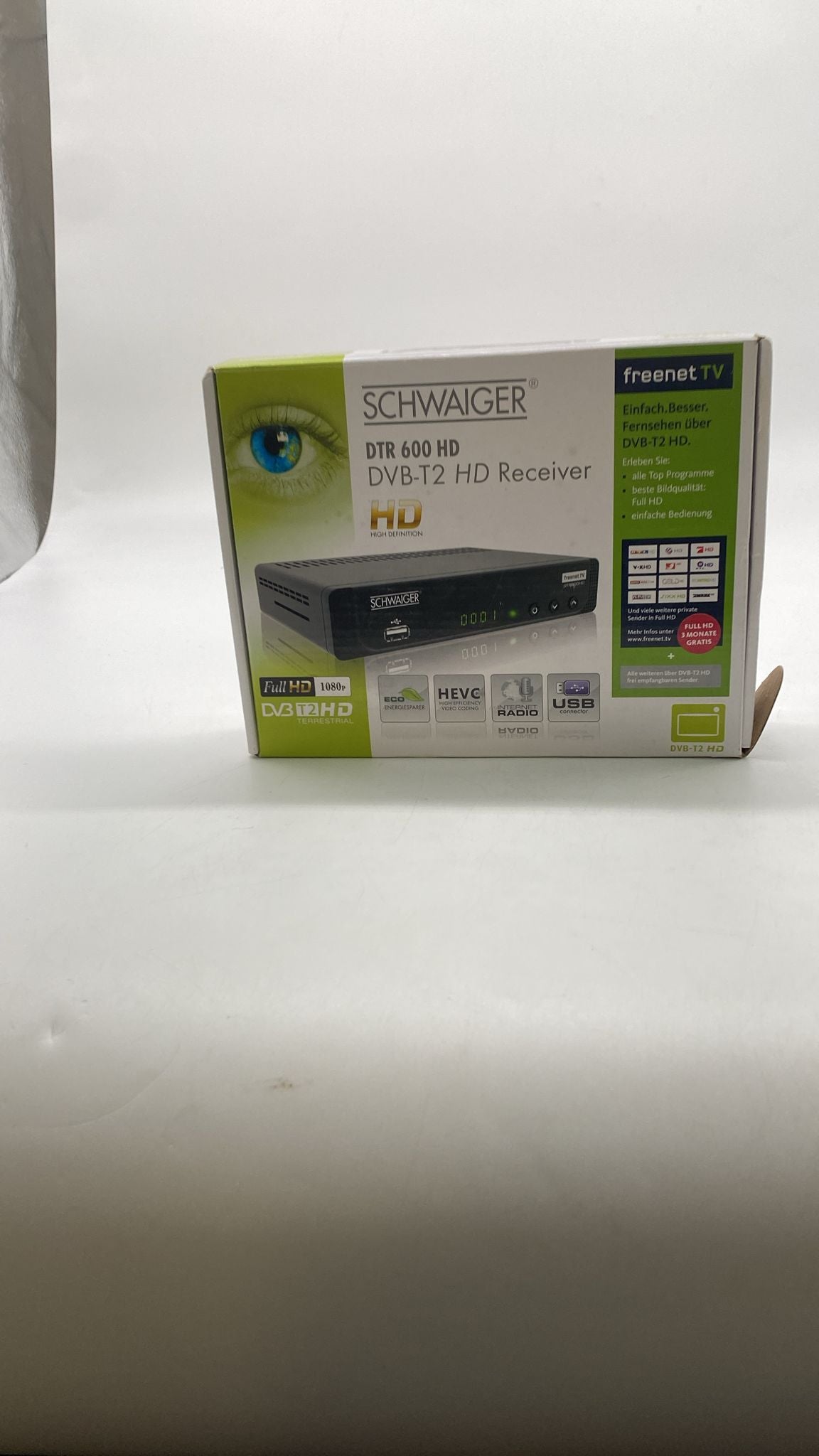 📺 SCHWAIGER DTR600HD DVB-T2 HD Receiver - B-Ware