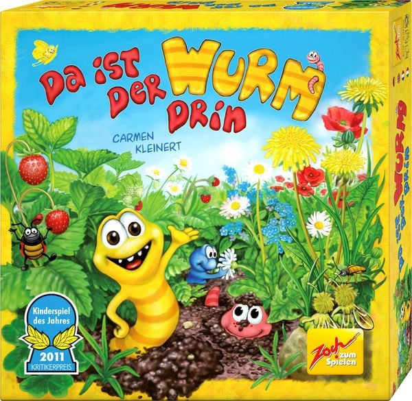 Da ist der Wurm drin – Kinderspiel des Jahres 2011 (von Carmen Kleinert)