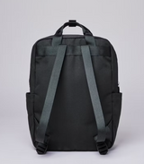 🌟 Sandqvist Knut Rucksack – Schwarz  🌟