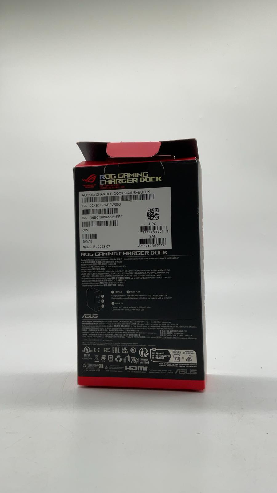 🎮 Asus AC65-03 – Gaming Charger Dock- B-Ware