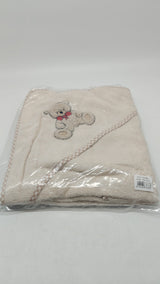 🧸 Wörner Südfrottier – Teddy Kapuzen-Handtuch (100 × 100 cm)