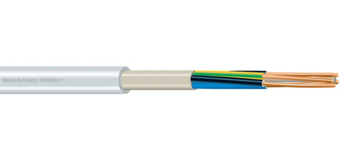 ⚡ 100 m Mantelleitung NYM-J 3×2,5 mm² grau (B-Ware)