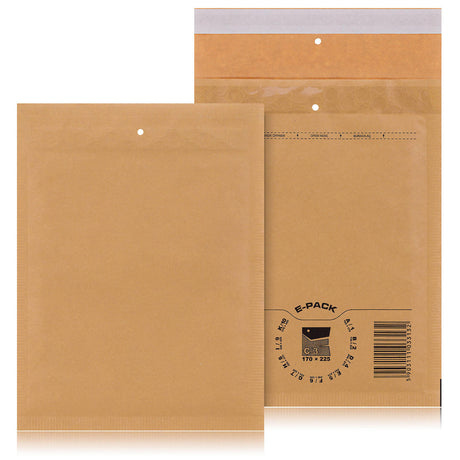 📦 E-Pack Luftpolstertaschen C3 Braun – 100 Stück