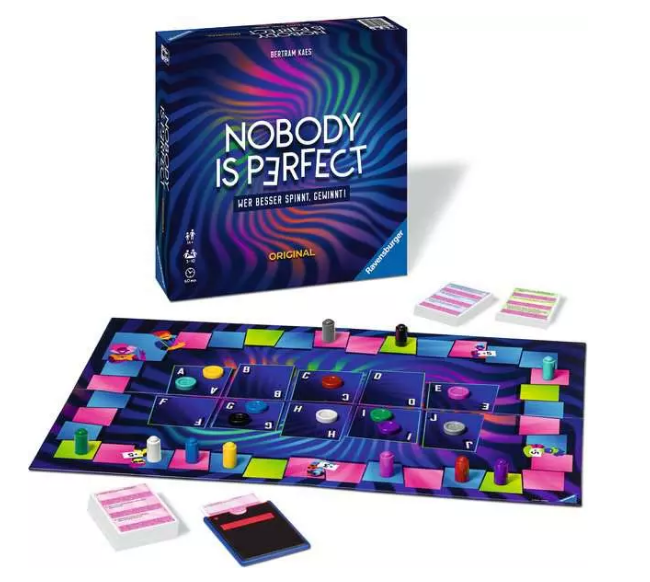 🌟 Nobody is perfect Original – Spiel für Spieler ab 14 Jahren, B-Ware 🌟