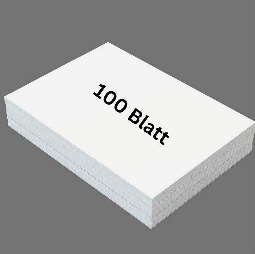 📦 KEEY Selbstklebende Etiketten A4 – 100 Blatt (B-Ware)
