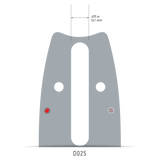 Oregon Führungsschiene 40 cm (.325" / 1.6 mm) – AdvanceCut™ 163SFGD025