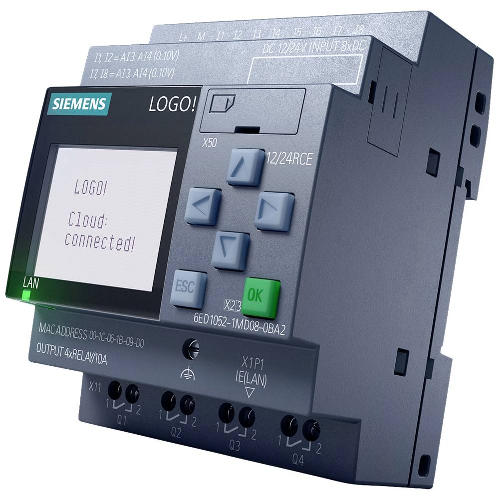 🧠 Siemens LOGO! 6ED1052-1MD08-0BA2