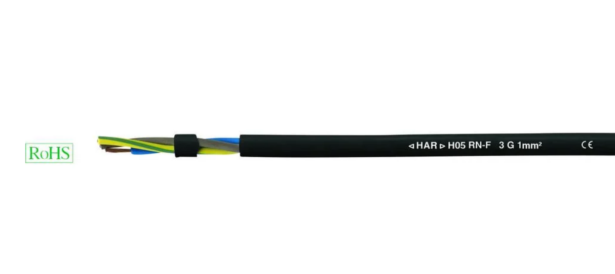🔌 Helukabel H05RN-F 2x0,75 mm² – 25 m