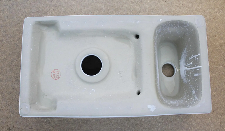🚿 VCM Aufsatzwaschbecken 41x22 cm – B-Ware!