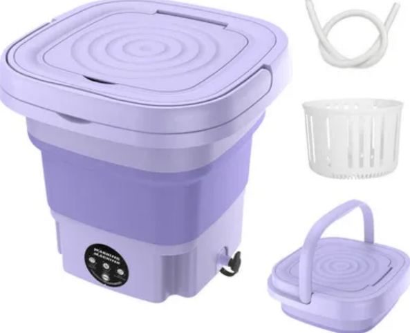 🧺 Faltbare Mini-Waschmaschine 8 L