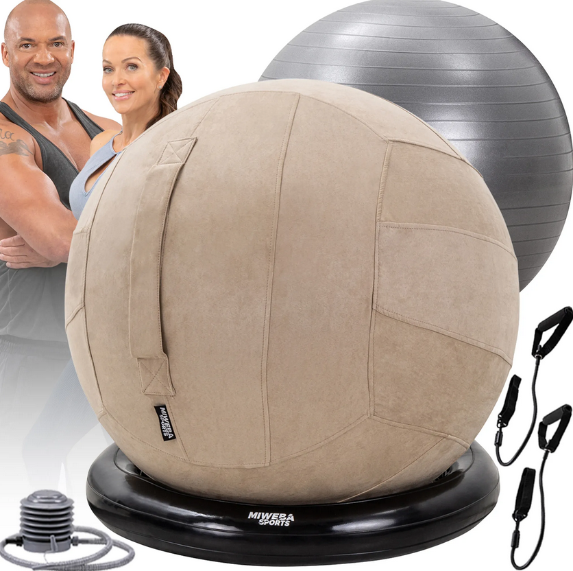 🏋️‍♀️ Miweba 4in1 Gymnastikball 65 cm