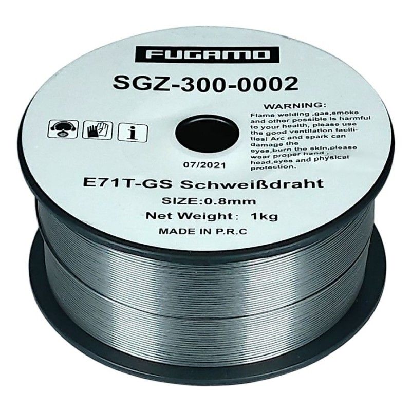 FUGAMO Gasloser Schweißdraht 0,8 mm